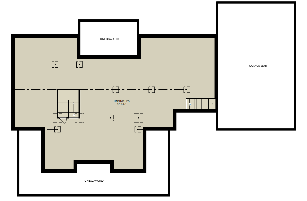 DoverLower Level Floor Plan
